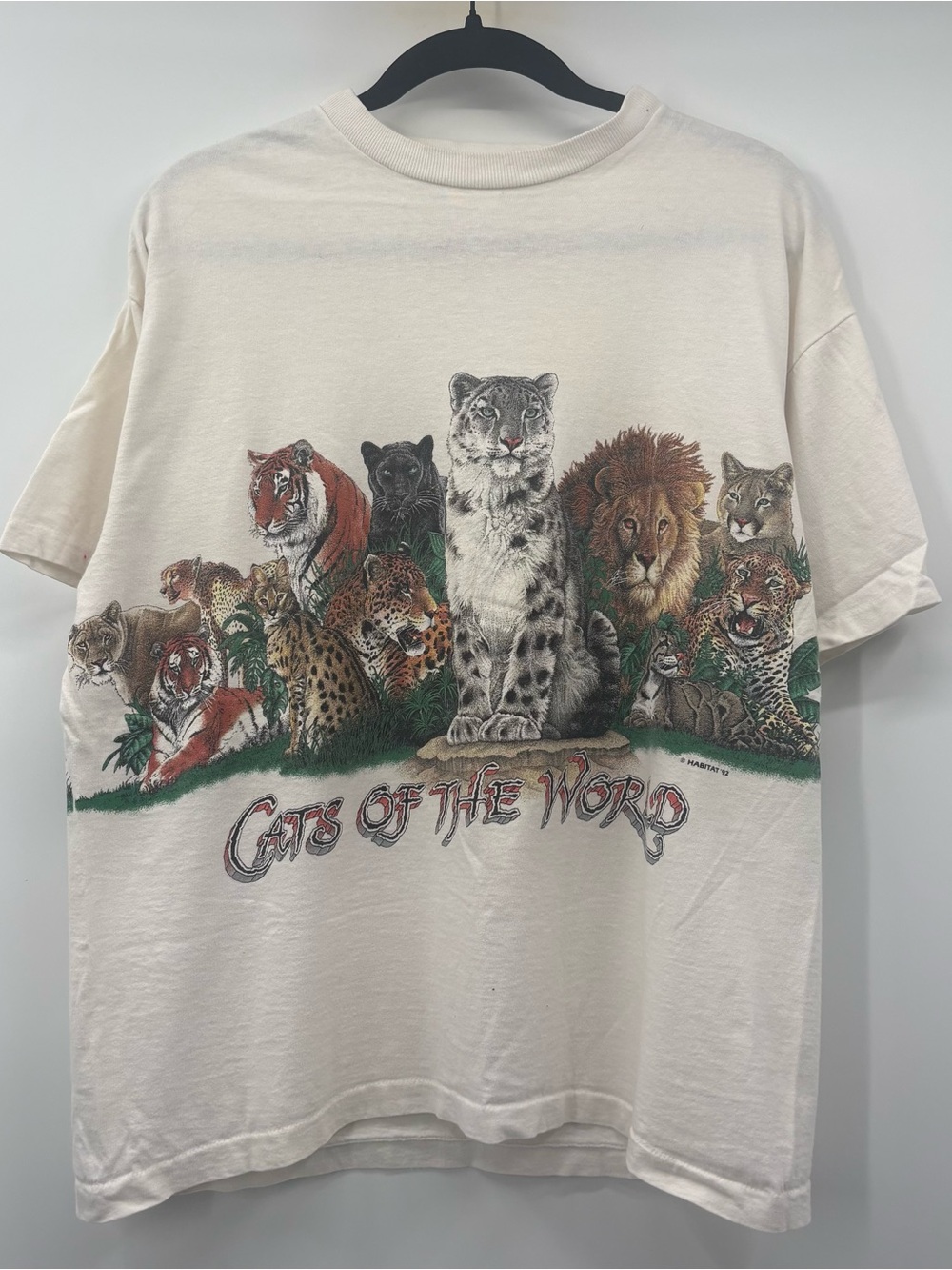 Habitat Cream 'Cats of the World' Graphic Tee